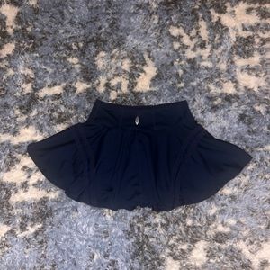 Free people pleats and thank you skort size small color midnight blue